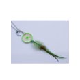 thumbnail image 3 of Mini Dream Catcher Car Hanging Decoration  I Love You to the moon and back Pendant Necklace Lime Green Color, 3 of 4