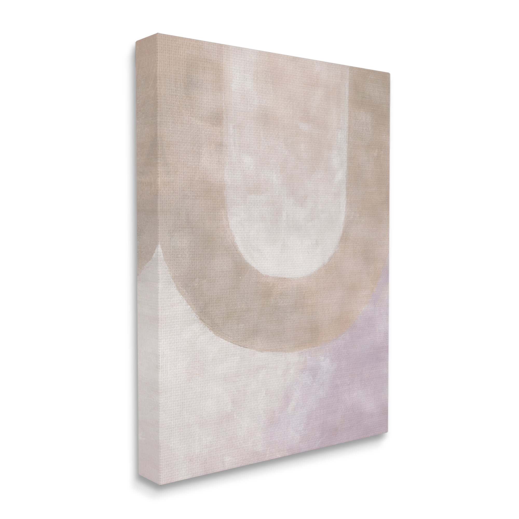 Stupell Industries Soft Arch Shapes Abstract Painting Gallery Wrapped Canvas Art Print Wall Art, 30 x 40