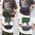 thumbnail image 4 of Sacs de Ceinture Imperméables pour Hommes en Nylon Style Sac de Taille Extérieur, 4 of 8