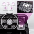 thumbnail image 3 of QinaQin Camioneta eléctrica montable para niños de 12V con control remoto, suspensión, luces LED y música, ideal para paseos al aire libre con manejo divertido y seguro, 3 of 7
