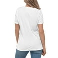 thumbnail image 6 of Empowering & Inspirational Women’s Manifest T-Shirt, Women Tshirt Graphic,  Women T Shirts Short Sleeve  (White, M), 6 of 6