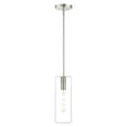 thumbnail image 2 of Livex Lighting, 45951-91, Soma, Single Pendant, Brushed Nickel, 2 of 10