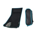 thumbnail image 2 of S SERENABLE Chaise de Camping Pliante Tissu de Remplacement BBQ Randonnée Support de Tête de Porche Bleu Pâle, 2 of 9