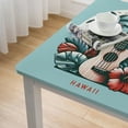 thumbnail image 4 of BANET Tablecloth, Soft Colored Poster Design Musical Instrument and , Rectangular Table Cover for Dining Room Kitchen Decor, 4 of 7