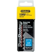 CELL DISTRIBUTORS Stanley TRA704T 1/4-Inch Heavy Duty Staples, Pack of 1000
