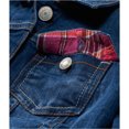 thumbnail image 3 of Chaqueta vaquera Aeropostale para mujer, azul, grande Aeropostale  Chaqueta de jean, 3 of 3
