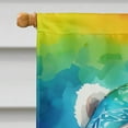thumbnail image 3 of Hippie Animal Polar Bear House Flag, 3 of 5