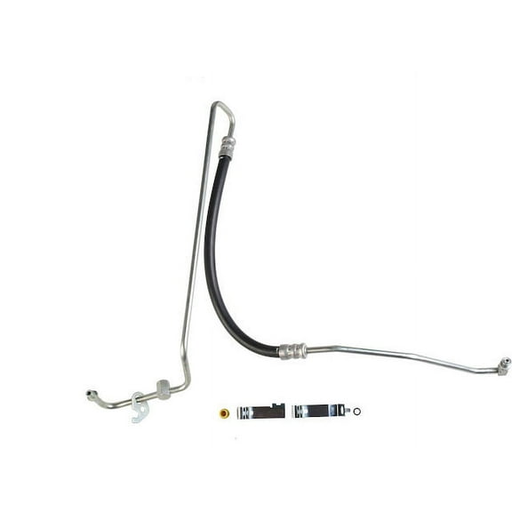 Power Steering Pressure Line Hose Assembly - Compatible with 2005 - 2010 Ford Mustang 2006 2007 2008 2009
