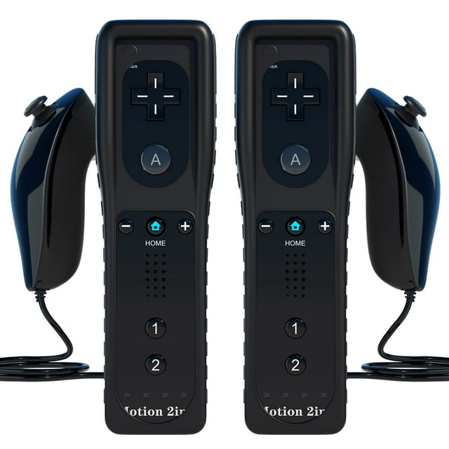 Mando a distancia y Nunchuk para Wii, Mando a distancia Plus para Wii con Motion Plus y Nunchuck, Joystick remoto para juegos de Wii Remote