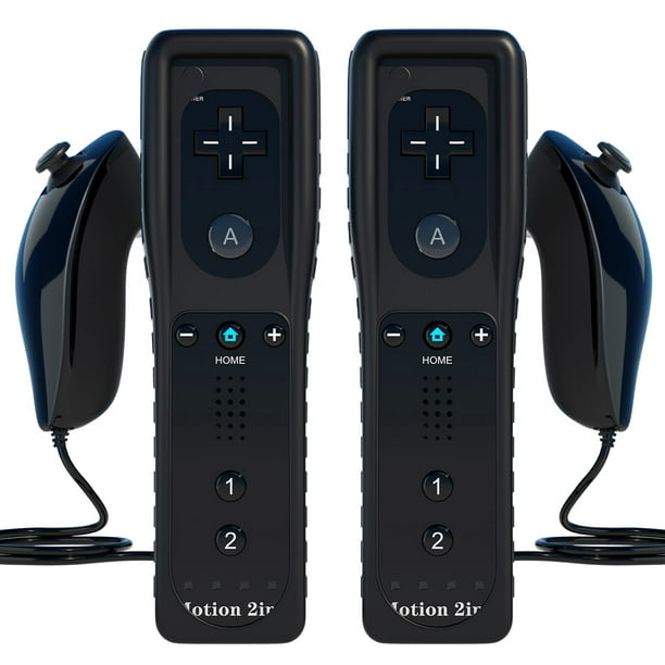 Mando a distancia y Nunchuk para Wii, Mando a distancia Plus para Wii con Motion Plus y Nunchuck, Joystick remoto para juegos de Wii Remote