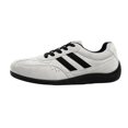 thumbnail image 2 of EKVAHL Women's Orthopedic Retro Sneakers, Non‑Slip Faux Suede Striped Tennis Shoes, Street Daily Casual Walking Shoes Gray, 2 of 5