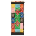 thumbnail image 4 of vidaXL Hand Painted Sideboard 60x30x75 cm Solid Mango Wood, 4 of 5