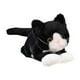 thumbnail image 5 of Juguete de peluche de gato para decoración del hogar, juguete de peluche de gato cómodo y coleccionable para en blanco y negro, 5 of 9