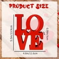 thumbnail image 3 of 3/2/1pcs Wood Home Sign Rustic Wooden Cutout Word Decor Freestanding Home Tabletop Decor Romantic Table HOME Words Shape For Home Party Decor, 3 of 7