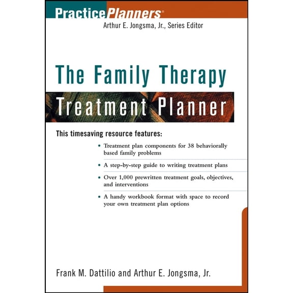 Pre-Owned The Family Therapy Treatment Planner (Paperback) by Frank M Dattilio, Arthur E Jongsma
