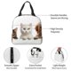 thumbnail image 4 of Easygdp Cute Kittens And Puppy Bolsa Térmica Premium - Tela Oxford Impermeable, Gran Capacidad, Bolsillo Frontal, Unisex para Trabajo, Escuela, Actividades al Aire Libre y Picnics, 4 of 8