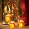 thumbnail image 4 of Luoshdecor Plastic Led Light Candle,6Pcs Flameless Tulip Crystal Tealight Candle for Wedding, Birthday Party, Home Table Centerpiece Décor, 4 of 6