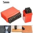 thumbnail image 6 of 36Pcs Number & Letter Metal Punch Set Alphabet Marking Steel Stamp Craft Tools 5Mm, 6 of 10