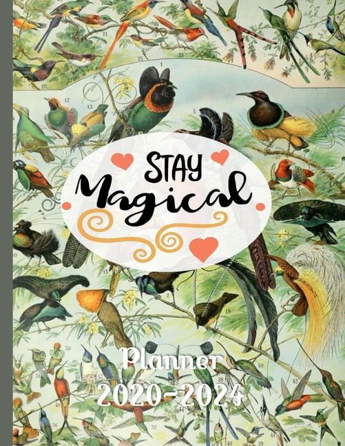 Stay Magical 20202024 Planner Gifts For Women 5 Year Monthly Calendar