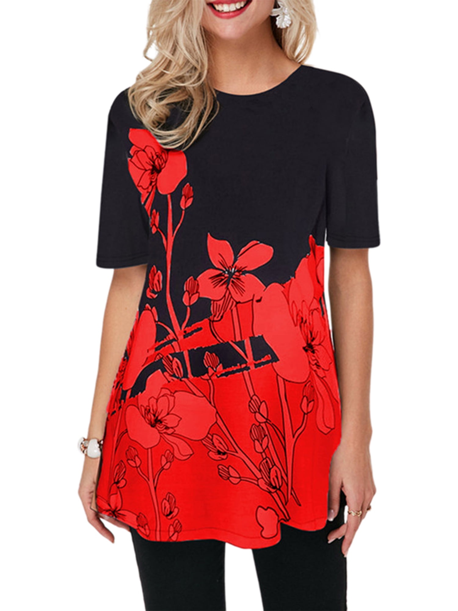 plus size t shirts walmart