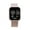 White, variant on Sporty Watch Square Dial Watch Earth Design Sport Watch Square Dial Touch Screen Big Number LED Digital Watch Silicone Wristband