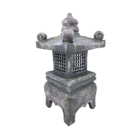 Hi-Line Gifts 25.75" Pagoda Lantern with Magnetic Door