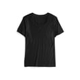 thumbnail image 3 of Ma Croix Womens Lightweight Casual Round Neck Collar Comfortable Short Sleeve T Shirt, 3 of 7