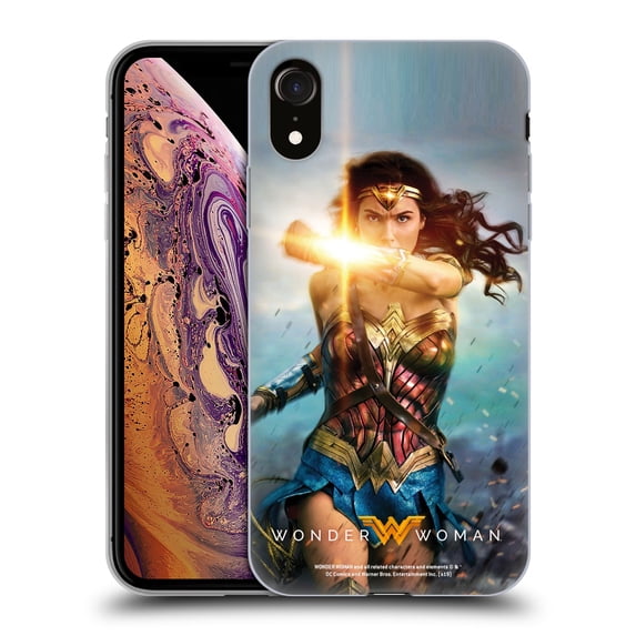 Head Case Designs Officially Licensed Wonder Woman Movie Posters Bracelets Of Submission Soft Gel Case Compatible with Apple iPhone XR