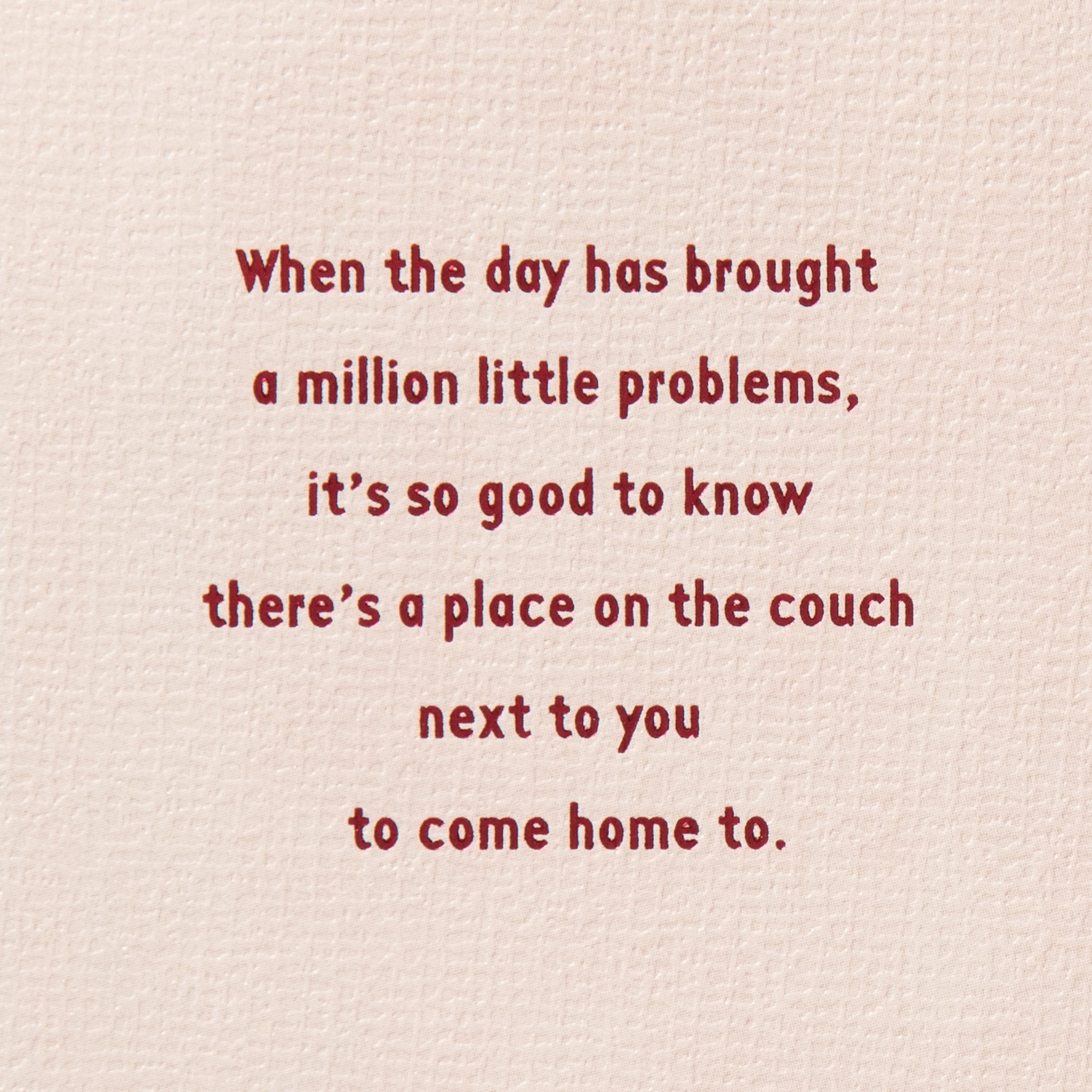 Hallmark Romantic Valentine's Day Greeting Card for Her (For the Woman I Love, My Home Is You)