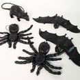thumbnail image 3 of Advancent Adornos de Halloween murciélago araña ratón modelo diseño de escena adorno casa embrujada decoración Horror decoración Festival Kits de decoración para fiestas Murciélago, 3 of 6