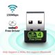 thumbnail image 4 of Adaptador USB WiFi Bluetooth 5.0 de 600 Mbps, 2 en 1, banda dual, 2,4 G y 5 GHz, receptor inalámbrico de red USB WiFi 5, controlador gratuito, 2,4 G-5G-AC600-BT5.0, 4 of 5