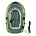 thumbnail image 1 of Barcos Inflables para Adultos, Bote Inflable De PVC Verde Persona Bote Inflable Kayak Inflable Durabilidad Extendida, 1 of 8