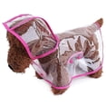 thumbnail image 3 of Nouvelle Mode à Capuche Chien Imperméable Portable Animal Imperméable Extérieur Chiot Imperméable Maison Animal Supplyjcg546454, 3 of 4