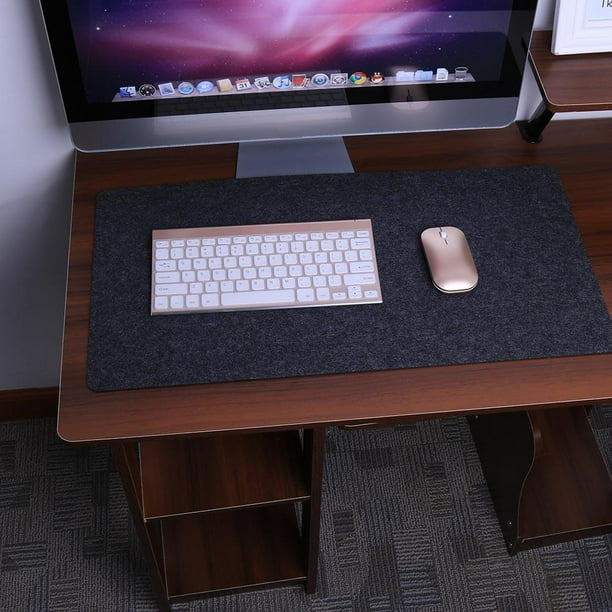 Alfombrilla de escritorio de tela de fieltro, alfombrilla para ordenador, alfombrilla para teclado, alfombrilla para ratón de juego para el hogar y la oficina Universal Accesorios Electrónicos