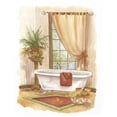 thumbnail image 2 of Van Dijk, Jerianne 20x24 Black Ornate Wood Framed with Double Matting Museum Art Print Titled - Watercolor Bath in Spice II, 2 of 4