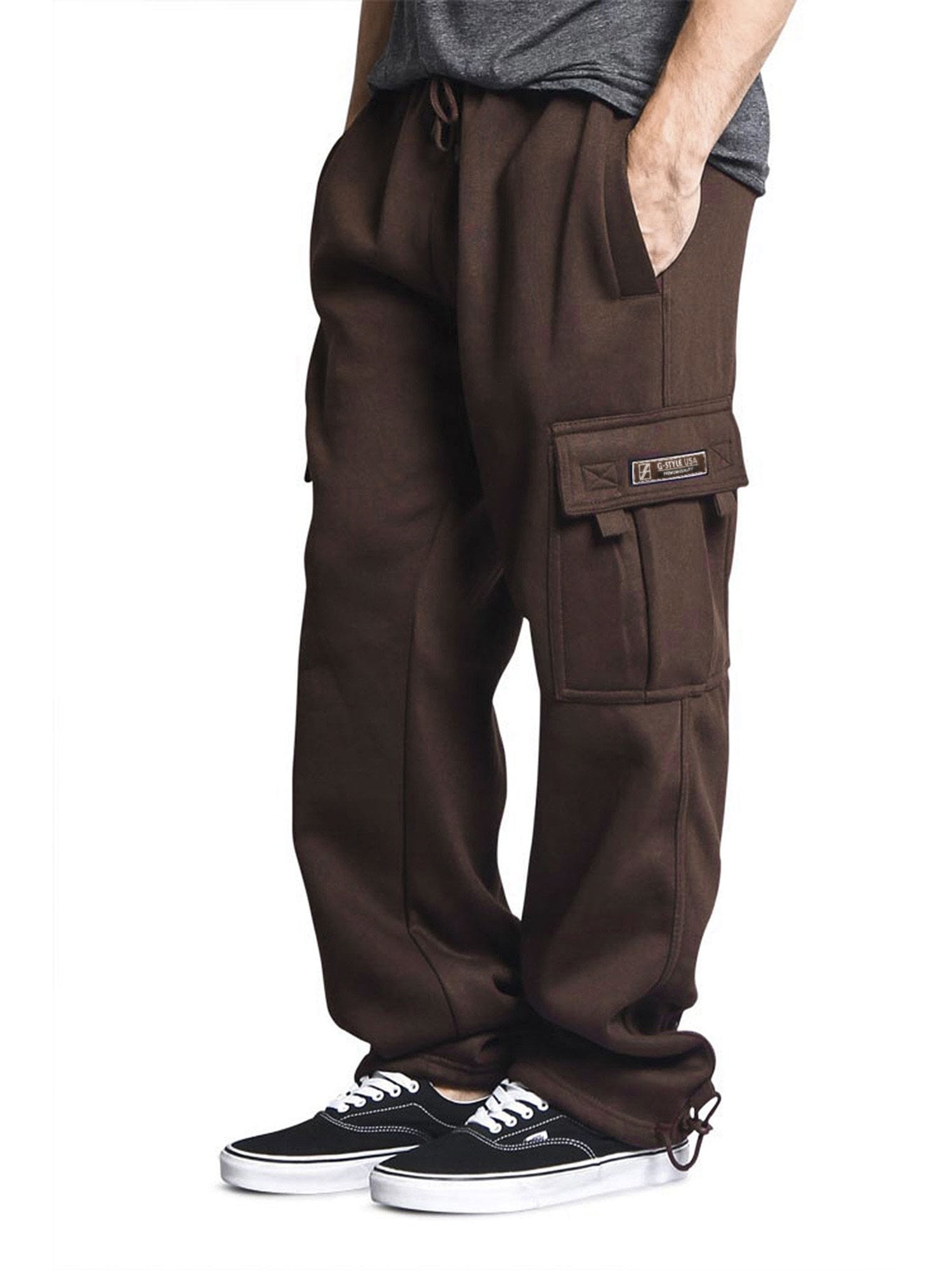 Victorious Men's Heavyweight Fleece Relaxed Lounge Cargo