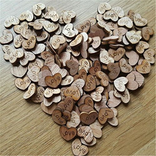 Small Silver Hearts Wedding Table Scatter Decorations 14g Pack 