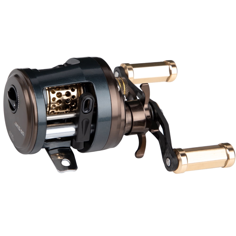 Trolling Fishing Reel Baitcasting Reel Metal Drum Fishing Reel