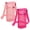 Pink & Hot Pink, variant on Aspire 2 PCS Water Bottle Holders with Adjustable Shoulder Strap, Water Bottle Carrier Bag with Pouch for Travel, Walking