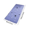 thumbnail image 3 of EGNMCR Reversible Mattress Protector A Thin Non-slide Polyester Mattress Protector Suitable For Home And Dorm Use Equipment Washable And Comfortable Against The Outer Double sided polyester fabric pad, 3 of 6
