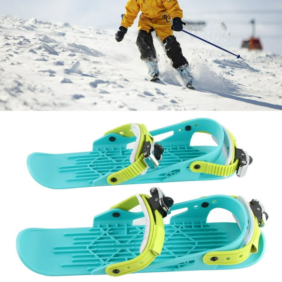 Mini Ski Skates For Snow, Mini Ski Shoes Mini Short Ski Skates For Downhill Slopes Winter Sports