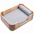 thumbnail image 5 of Fairela Small Removeable Cover Elevated Cat Bed with Removable Cushion, Gray, 5 of 9