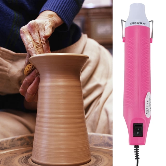 Pistola De Aire Caliente Eléctrica Fácil De Sostener, Pistola De Calor Liviana Que Extiende La Vida útil, Para Estampado De Tubos Termorretráctiles