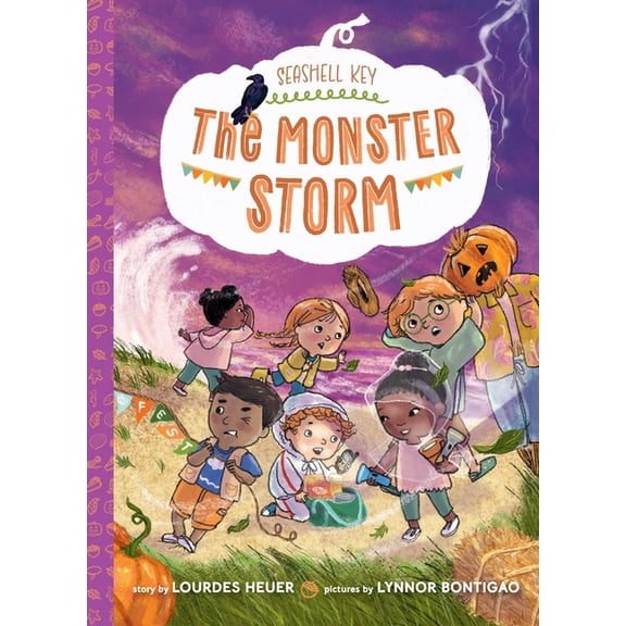 Seashell Key The Monster Storm (Seashell Key #2): A Chapter Book, (Paperback)