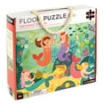 thumbnail image 1 of Petit Collage Floor Puzzle, Mermaid Friends, 24 Pieces, 1 of 1