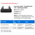 thumbnail image 2 of Front Door Handle - Compatible with 1994 - 2009 Mazda B4000 1995 1996 1997 1998 1999 2000 2001 2002 2003 2004 2005 2006 2007 2008, 2 of 2