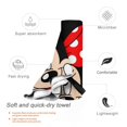 thumbnail image 3 of Toalla de playa de Minnie Mouse, suave, de secado rápido, resistente a la arena, para piscina, yoga, gimnasio, camping, toallas de baño ligeras, regalo para niños, niñas, niños y adultos, 27,5 x 55, 3 of 8