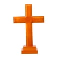 thumbnail image 4 of EXHUMKY 1Pcs Cross Ornament For Home Decoration Simple Design Wooden Religious Symbol Assorted Color, 4 of 8