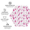 thumbnail image 4 of Pofeuu Breast Cancer Awareness4 Print Leather Coasters Set of 6, Round Cups Mugs Mat Pad for Home Kitchen Heat Resistant Drink Coasters,Hexagon, 4 of 7