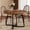 Walnut, variant on Winkalon 43.3" Round Dining Table for 4, Industrial Kitchen Table with Large Storage Shelf, Space Saving Wood Circle Dinner Table for Kitchen & Dining Room, Walnut